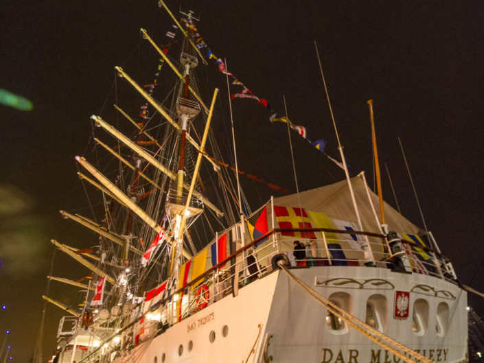 Dar Mlodziezy bei der sail 2010 in bremerhaven